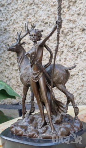 Бронзова Пластика на Rancoulet (1870-1915г), снимка 14 - Статуетки - 39909142