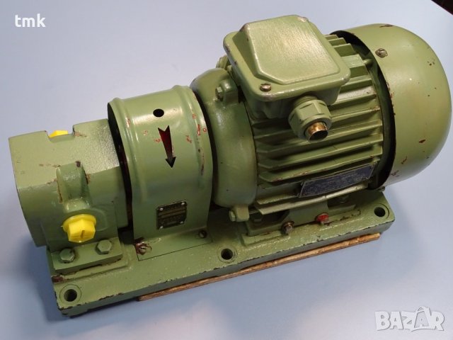 Хидравлична помпа Г11.2Э-1 с електродвигател 1.1kW хидроагрегат, снимка 2 - Резервни части за машини - 38638629