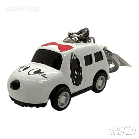 🚗🎀 Ключодържател Cute Car – Мини количка с панделка
