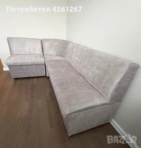 Ъглов диван, снимка 2 - Дивани и мека мебел - 52977702