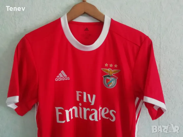 Бенфика нова оригинална футболна тениска фланелка размер М Adidas Benfica, снимка 3 - Тениски - 49508435