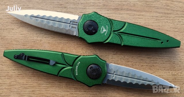 Asheville Steel Paragon Warlock /Paragon para-x- torch, снимка 9 - Ножове - 35255735