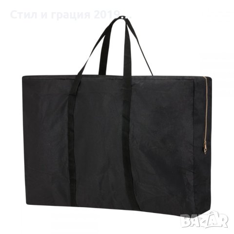 Преносима двусекторна кушетка Comfort Activ Fizjo - розово 213 х 92/81 х 62/81 см - черно дърво, снимка 6 - Кушетки - 43925613