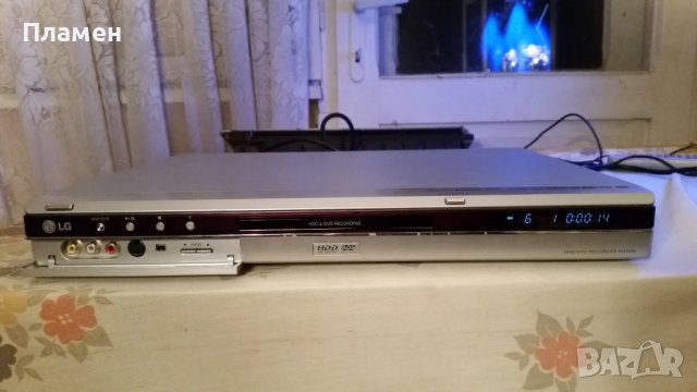 DVD+HDD LG RH7000, снимка 2 - Плейъри, домашно кино, прожектори - 43658385