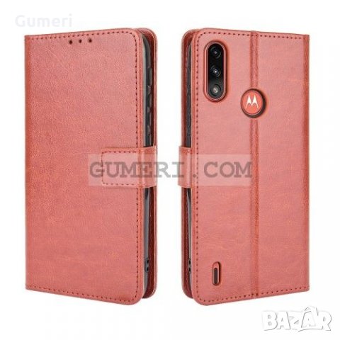 Motorola Moto E7 Power  Тефтер Стойка, снимка 12 - Калъфи, кейсове - 32978465