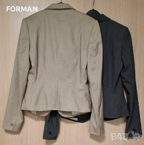 Вталени ЕЛЕГАНТНИ сака в два цвята, снимка 3 - Сака - 48647491