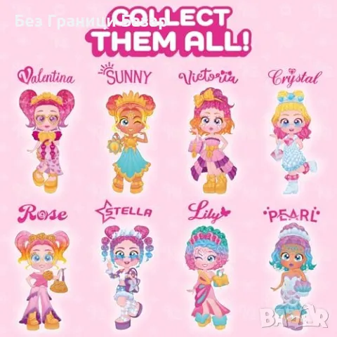 Нова Блестяща кукла Роуз от Golden Gala с аксесоари и модна чанта, снимка 4 - Кукли - 47579153