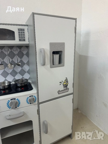Детска дървена кухня с реалистични звуци и светлини - 91 x 30 x 102 см COSTWAY, снимка 9 - Други - 53522701