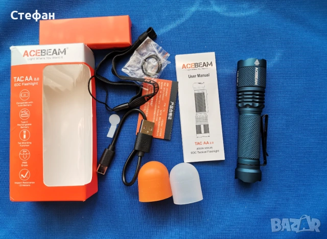 ХИТ ЦЕНА Джобно edc фенерче Acebeam