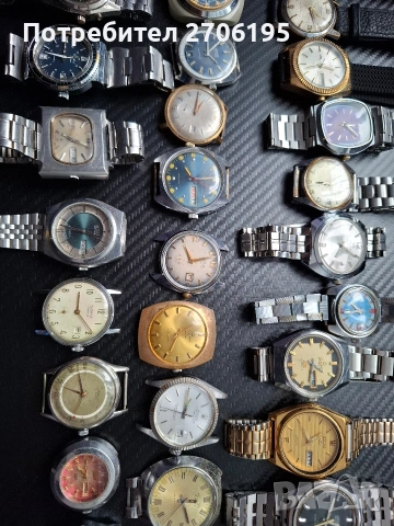 Лот от часовници - механични и кварцови , снимка 8 - Мъжки - 53192022