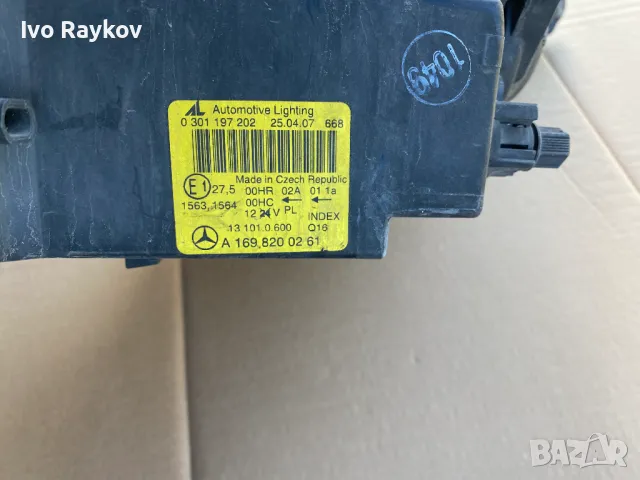 десен и ляв фар за Mercedes A-Class W169 (2004-2008г.), снимка 4 - Части - 49225749