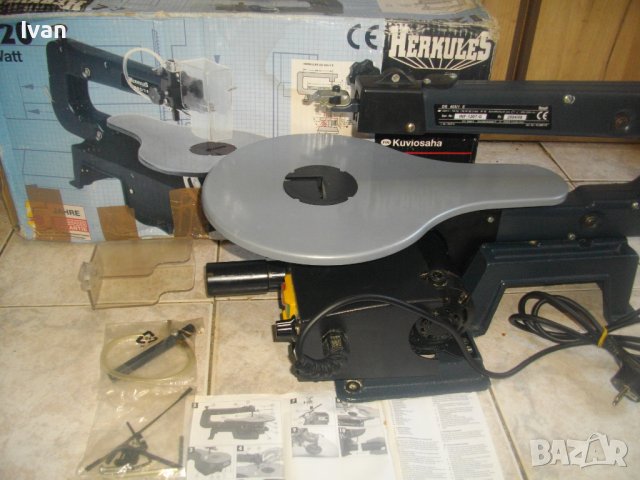 Нов Немски Профи Контурен Трион-Пълен Комплект-HERKULES DS405/1E-120W-127 mm, снимка 2 - Други инструменти - 40143764