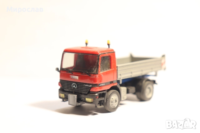 HERPA H0 1/87 MERCEDES ACTROS САМОСВАЛ КАМИОН МОДЕЛ, снимка 8 - Колекции - 52864930