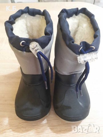 Топли бебешки апрески/ботуши MUFLON с естествена вълна, снимка 2 - Бебешки боти и ботуши - 38489083