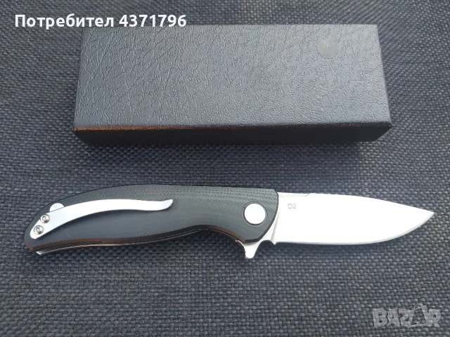 Сгъваем джобен нож SHIROGOROV,стомана D2, SH208, снимка 2 - Ножове - 49094306