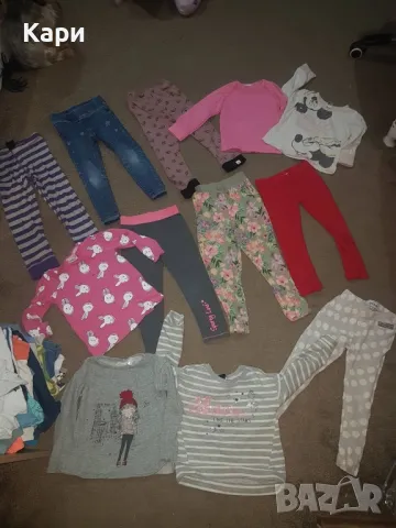 Много дрехи 98см за момиче, снимка 2 - Детски клинове - 49205566