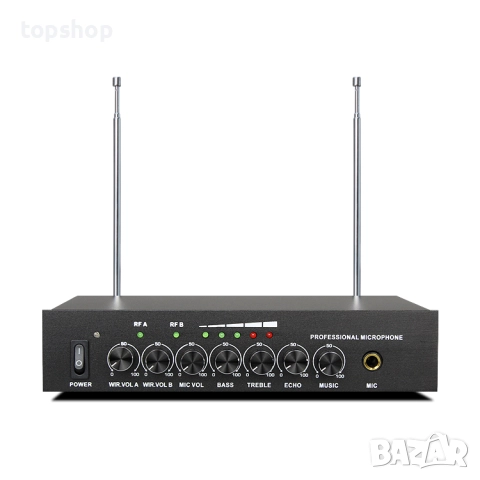 Чисто нова KTV безжична система микрофон и миксер  S-16-1 Караоке   Караоке микрофони..., снимка 2 - Микрофони - 52084555