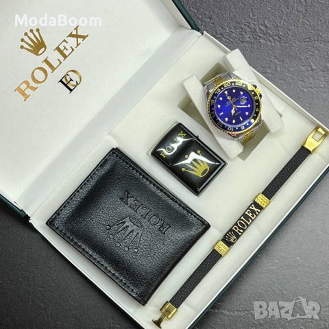 💥🆕Rolex уникални мъжки подаръчни комплекти / различни цветове🆕💥, снимка 4 - Бижутерийни комплекти - 43573552