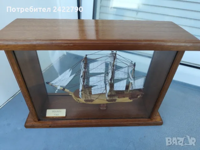 Макет на корабче, снимка 2 - Колекции - 48125257
