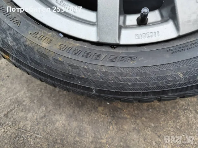 4бр гуми с джанти 205/55/16 за HONDA, снимка 8 - Гуми и джанти - 48392961