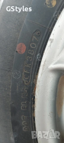 1бр резервна гума с джанти за BMW 17,5x120, ЕТ 30 ,8Jх17Н2, снимка 10 - Гуми и джанти - 50626399