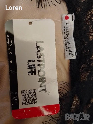 *Last Point life*Нова рокля подплатена с дантела без един ръкав, снимка 6 - Рокли - 52580380