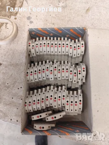 Редова клема за DIN шина предпазител с LED индикация, снимка 5 - Други машини и части - 48987126