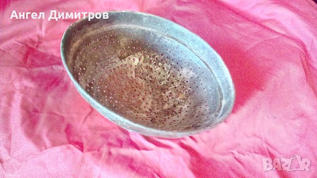 Старо бакърено сито, снимка 8 - Антикварни и старинни предмети - 36913645