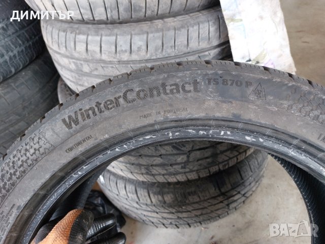 2бр.зимни гуми CONTINENTAL 235 45 18 DOT1722 Цената е за брой!, снимка 6 - Гуми и джанти - 43475973