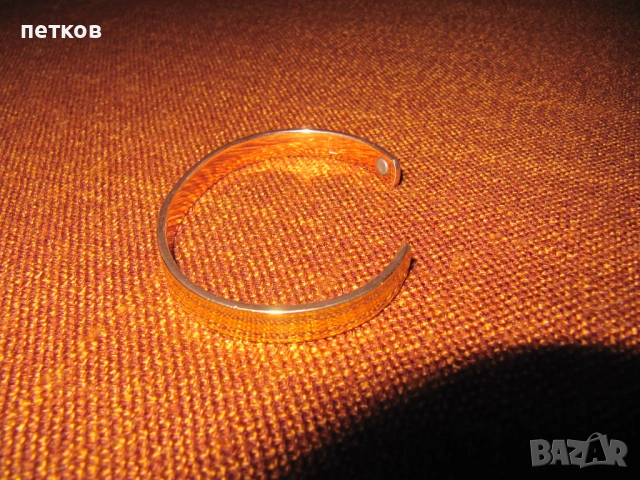 Магнитна гривна при високо връвно- 24 карата, снимка 4 - Гривни - 51873063