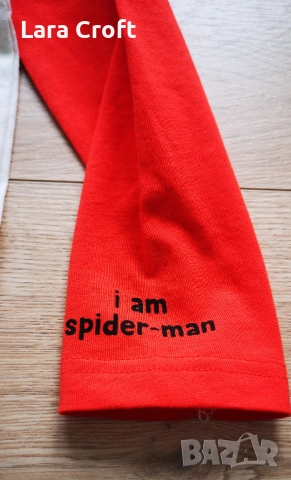 Next детска блуза Некст Спайдърмен Spiderman Нова, снимка 5 - Детски Блузи и туники - 52315409