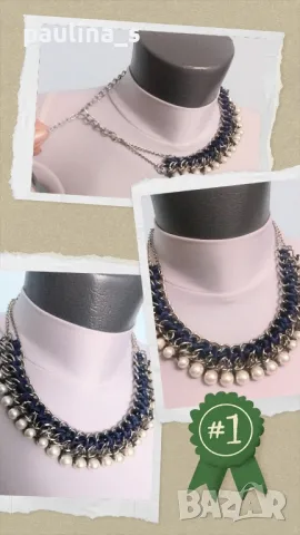 Колиета тип чокър от разноцветни перли / колие, чокър, перли , снимка 14 - Колиета, медальони, синджири - 37327531