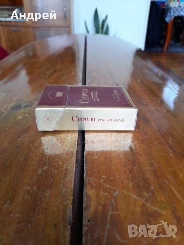 Стара кутия от цигари Crown, снимка 2 - Други ценни предмети - 33221172