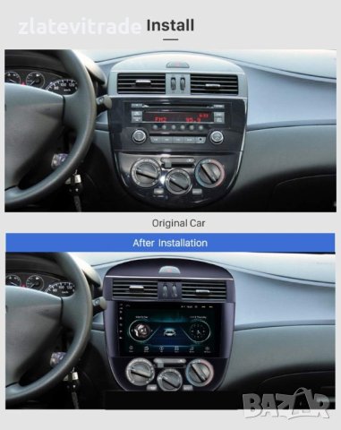 Nissan Tiida Pulsar Климатик 2011/2015 9" - Андроид Навигация , 9722, снимка 6 - Навигация за кола - 43742396