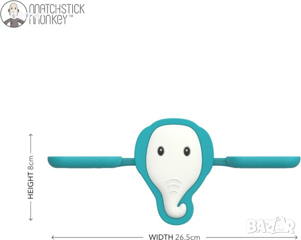 Matchstick Monkey Антимикробна сензорна играчка за баня за бебета, снимка 5 - Образователни игри - 43719025