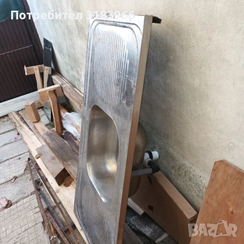 мивка на хром Силистра. Българска. 120 х 60, снимка 3 - Мивки - 53499205