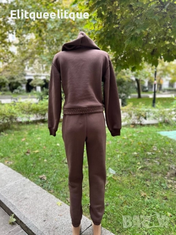 ватиран дамски екип с камъни, снимка 3 - Спортни екипи - 52238591