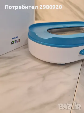 Електрически стерилизатор,  Philips Avent с подарък, снимка 6 - Прибори, съдове, шишета и биберони - 48749169