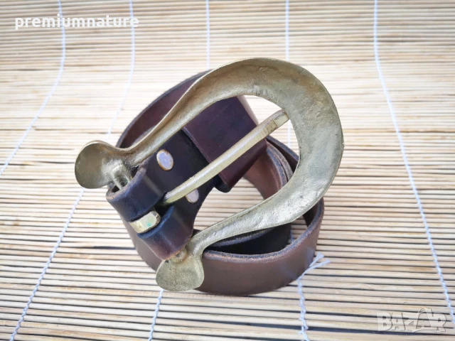 ○ Колан от естествена кожа ○, снимка 3 - Колани - 51153145