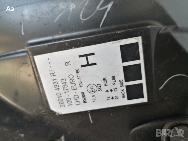 Фар Renault Kangoo десен/Фар Рено Канго/Фар Kango Оригинален , снимка 11 - Части - 40529328