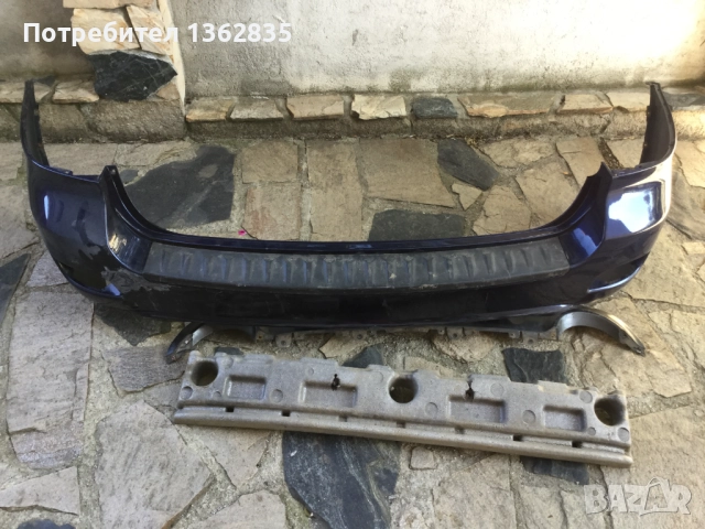 Оригинална задна синя броня за HYUNDAI SANTA FE 2 ( 2006 - 2009 г. )