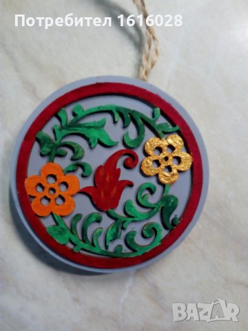 Нови дървенни Арт декорации сърца,кръгове и др, снимка 17 - Декорация за дома - 37345646