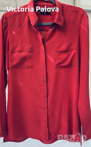 Копринена риза TURNOVER Холандия, снимка 11 - Ризи - 49624301