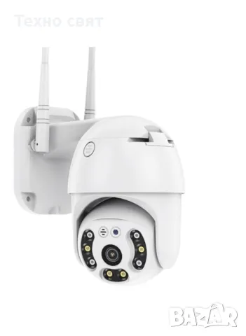 -49% 2 броя БЕЗЖИЧНА ВЪРТЯЩА КАМЕРА Wifi IP камера за видеонаблюдение, снимка 3 - Комплекти за видеонаблюдение - 47708124