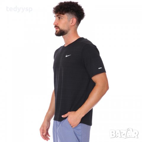 Nike Dri Fit Miler S Black, снимка 12 - Тениски - 36557854