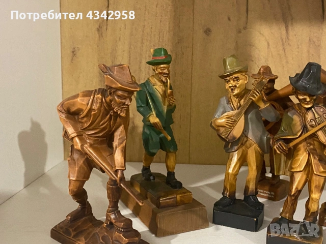 Запазено.Винтидж фигурки.1955-1975г., снимка 2 - Антикварни и старинни предмети - 53057262