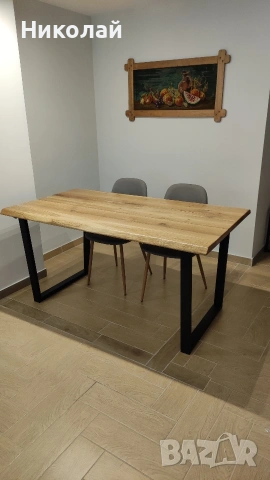 трапезна маса масив дъб , снимка 12 - Маси - 53541381