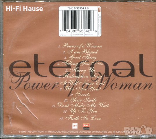 Eternal-Power of a Woman, снимка 2 - CD дискове - 37448557