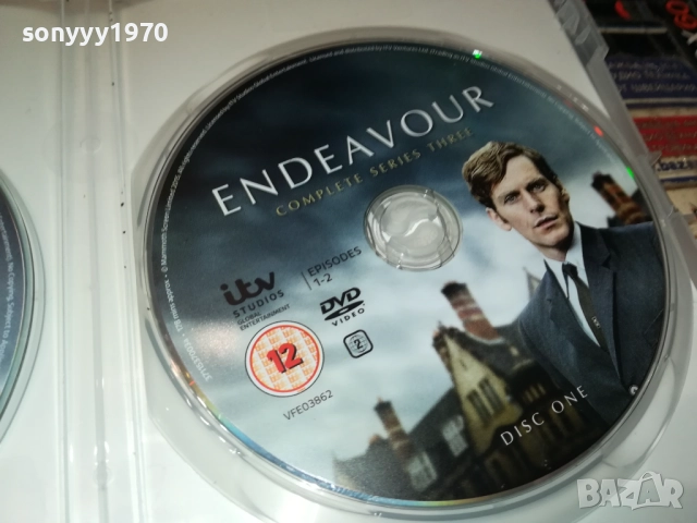 ENDEAVOUR X2 DVD 2109251059, снимка 8 - DVD филми - 51784384