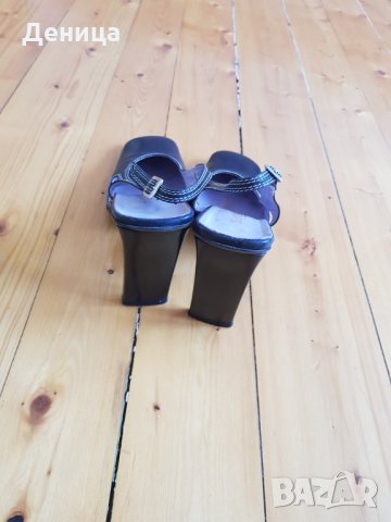 Италиански дамски обувки с отворена пета 36 номер, снимка 4 - Дамски елегантни обувки - 28753037